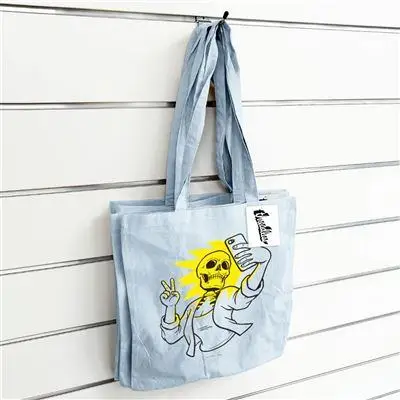 Benjimoji Skeletal Selfie Tote Bag - Figurine